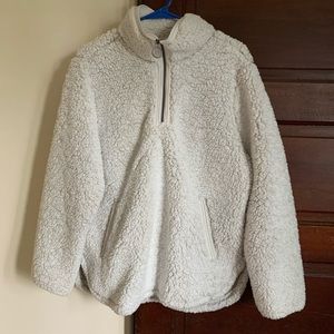 Women’s cream color Sherpa